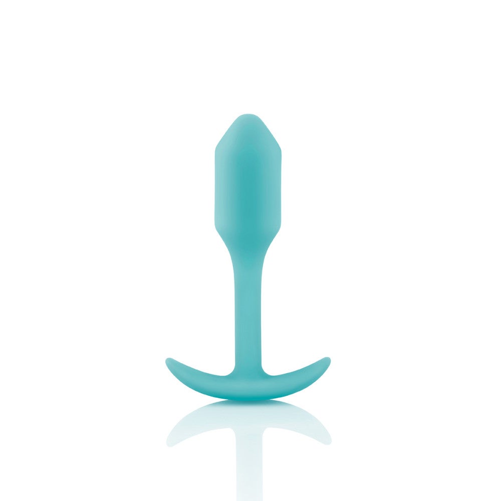 anal rimming plug b-Vibe Weighted Snug Plug main image 1