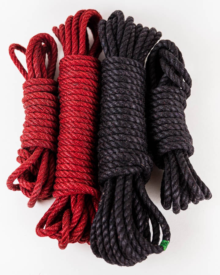 Dark Desires Shibari Jute Rope 30 Feet Earth And Salt